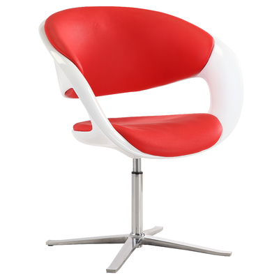 Buntes glattes Farben-Barhocker-Tabellen-und Stuhl-Fiberglas-Material mit PU Seat