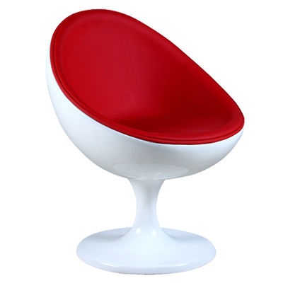 Modernes Fiberglas Shell Moon Form-Barhocker mit Schwenker-Basis 60*64*80cm